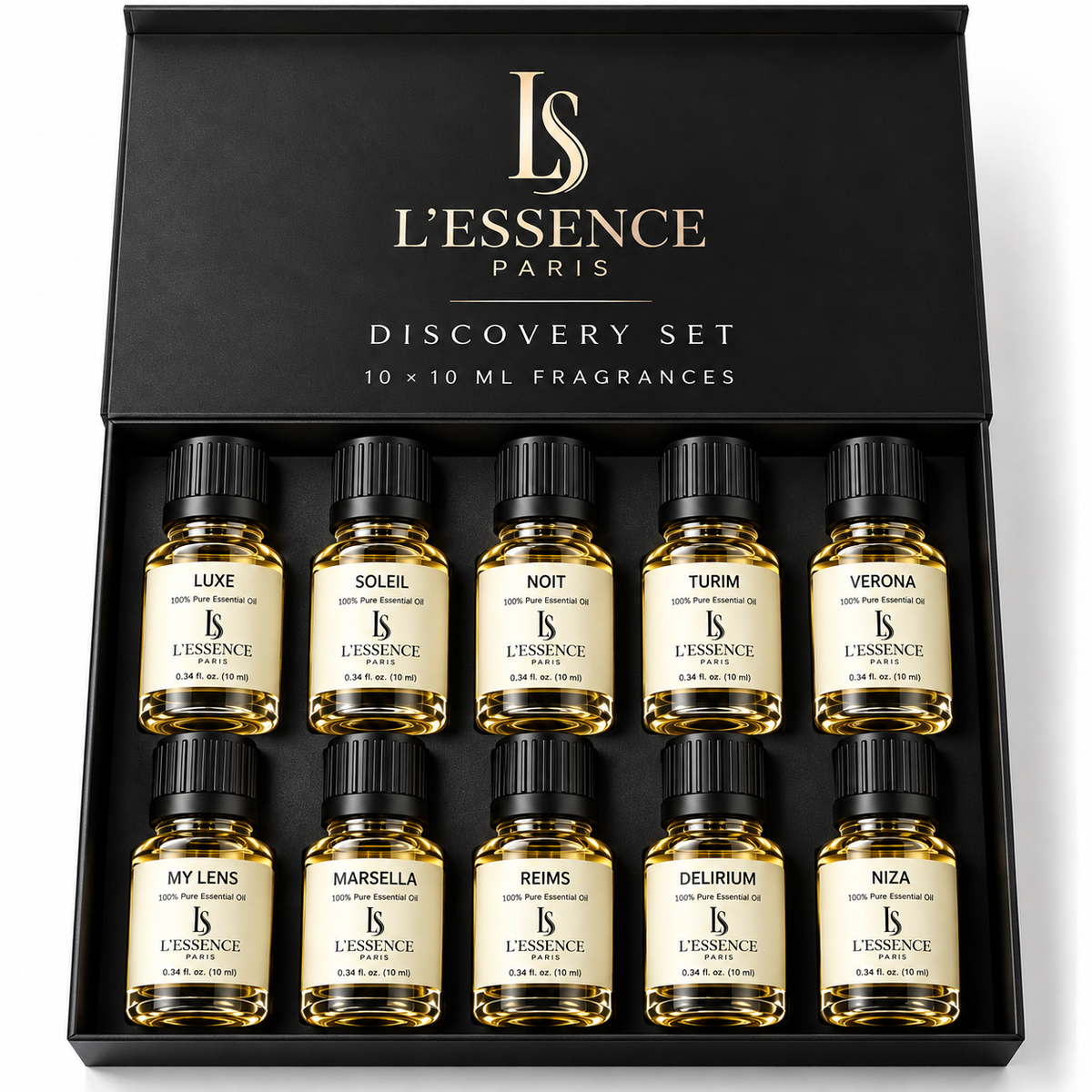 DISCOVERY SET – 10 × 10 ML FRAGRANCES
