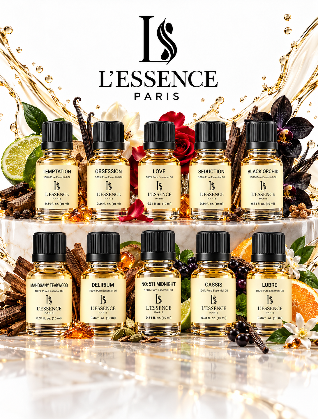 DISCOVERY SET – 10 × 10 ML FRAGRANCES
